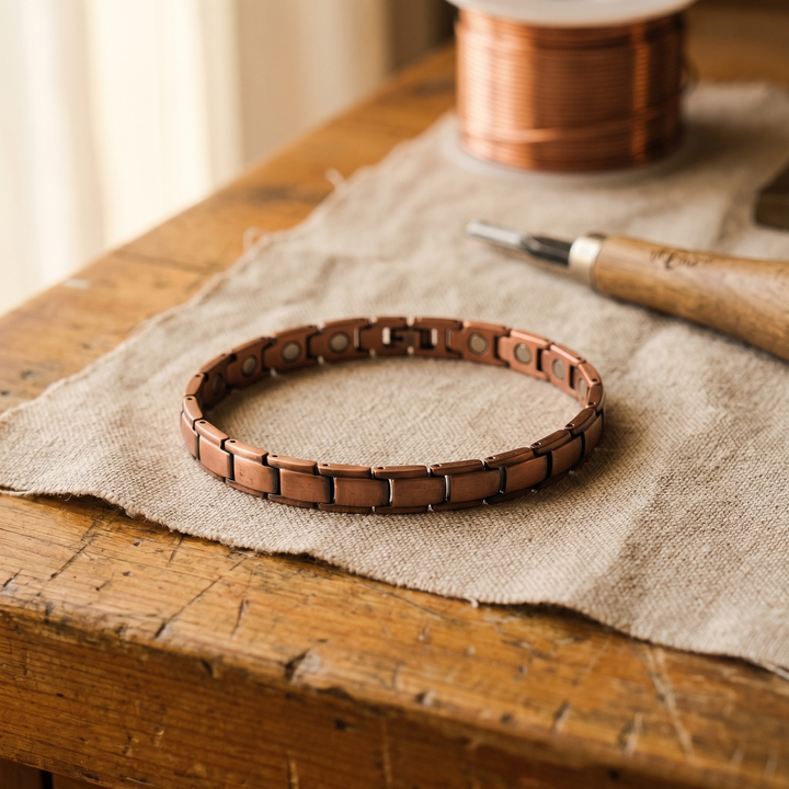 Amelia's Shore Copper Anklet