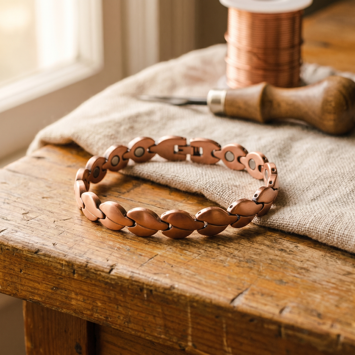 Amelia's Marsh Copper Anklet