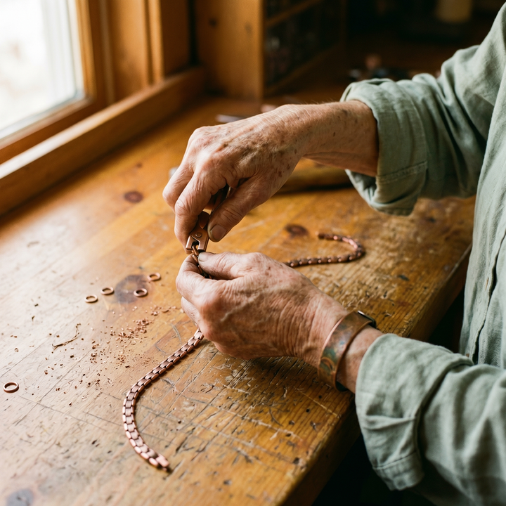 Amelia's Haze Copper Necklace