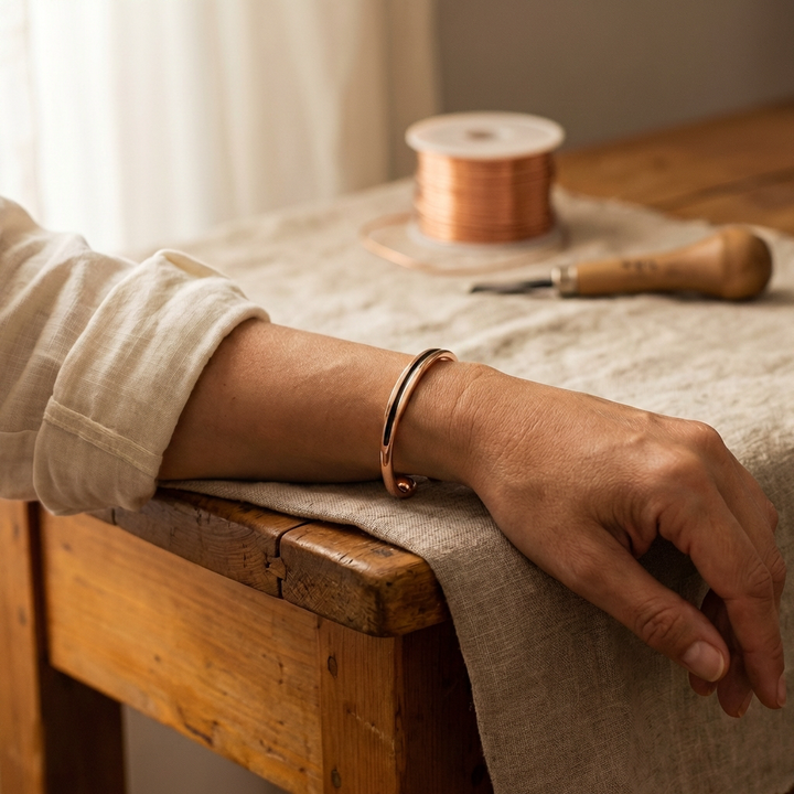 Amelia's Vein Copper Bracelet