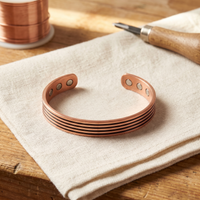 Amelia's Sage Copper Bracelet
