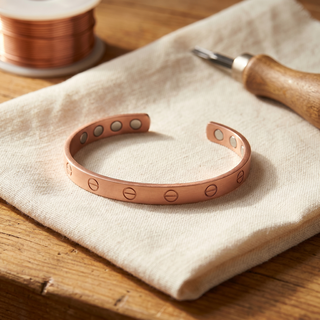 Amelia's Bolt Copper Bracelet