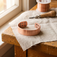 Amelia's Anvil Copper Bracelet