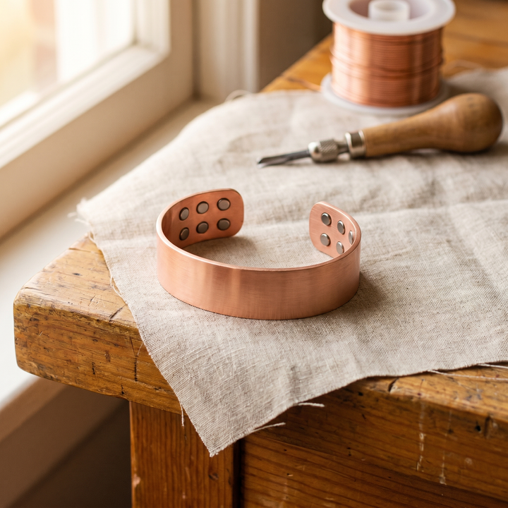 Amelia's Anvil Copper Bracelet