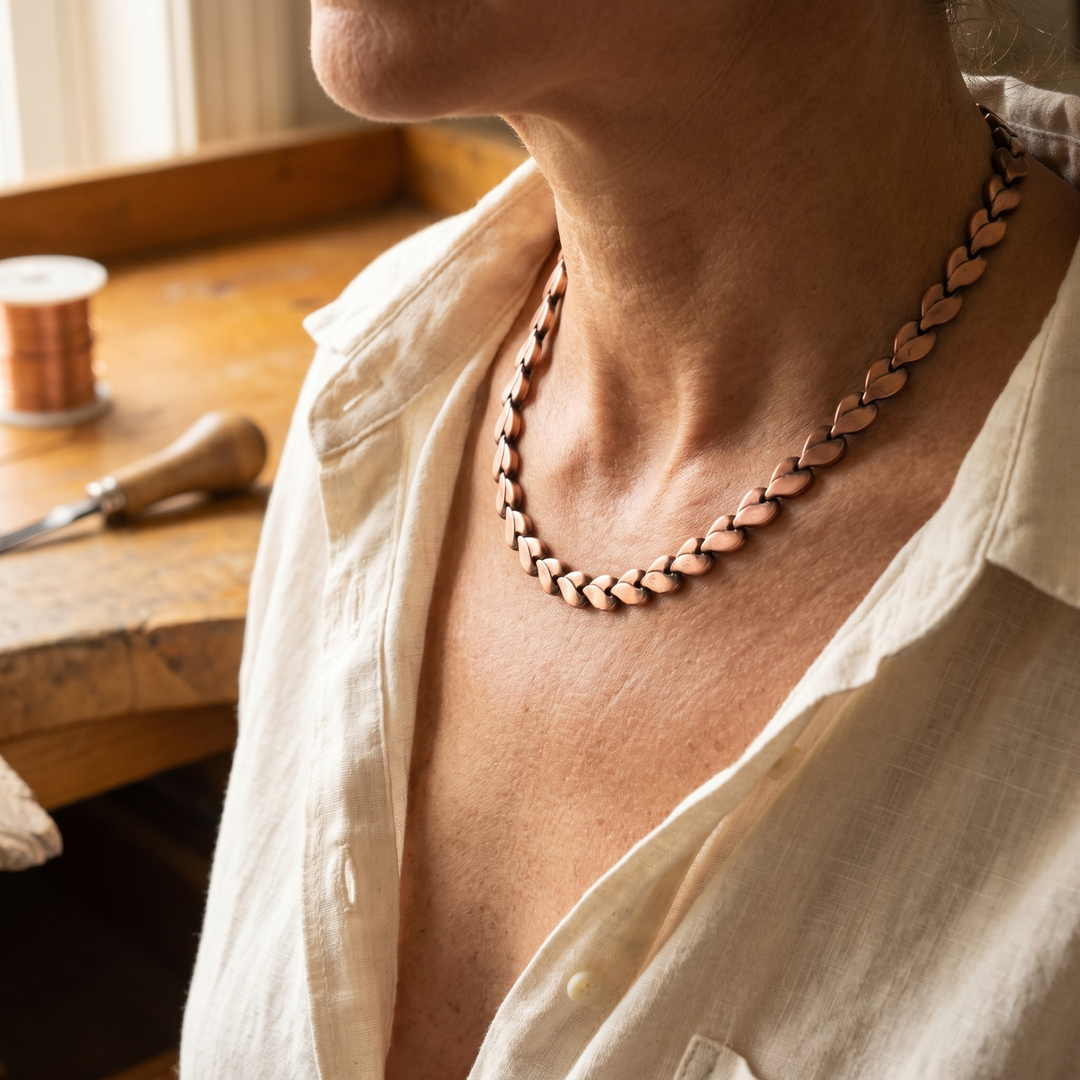 Amelia's Briar Copper Necklace