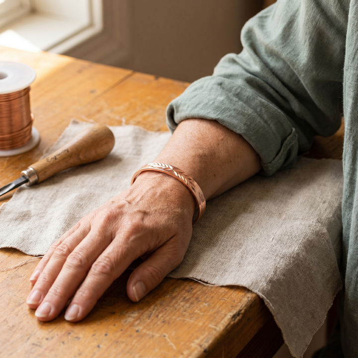 Amelia's Lunar Copper Bracelet