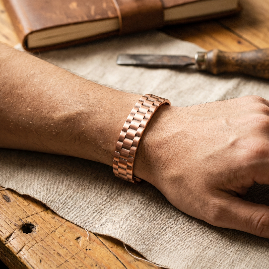 Amelia's Ore Men's Copper Bracelet