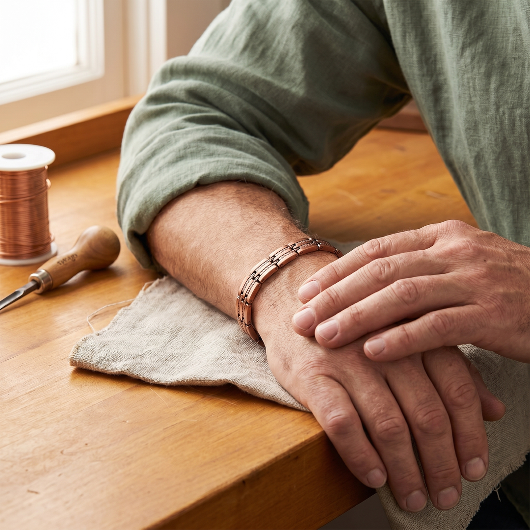 Amelia's Pike Men's Copper Bracelet