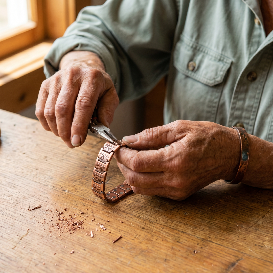 Amelia's Glen Men's Copper Bracelet
