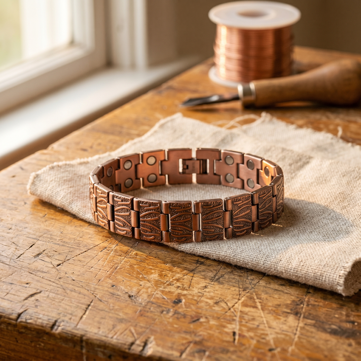 Amelia's Grit Men's Copper Bracelet
