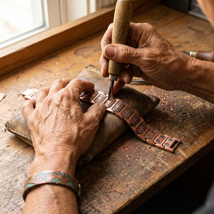 Amelia's Gale Men's Copper Bracelet