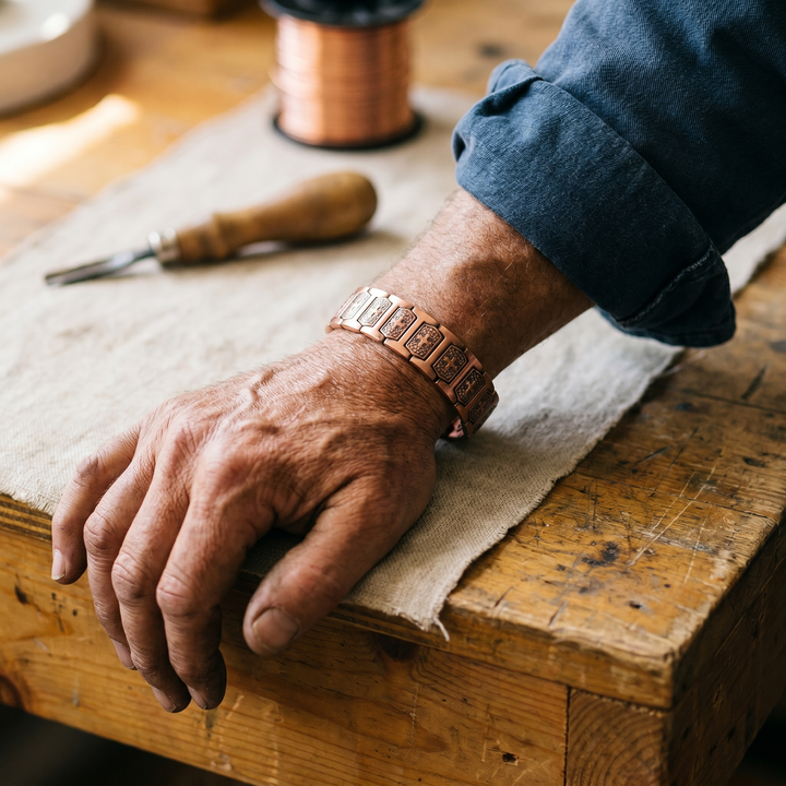 Amelia's Gale Men's Copper Bracelet
