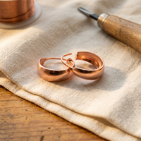 Amelia's Dell Copper Earrings