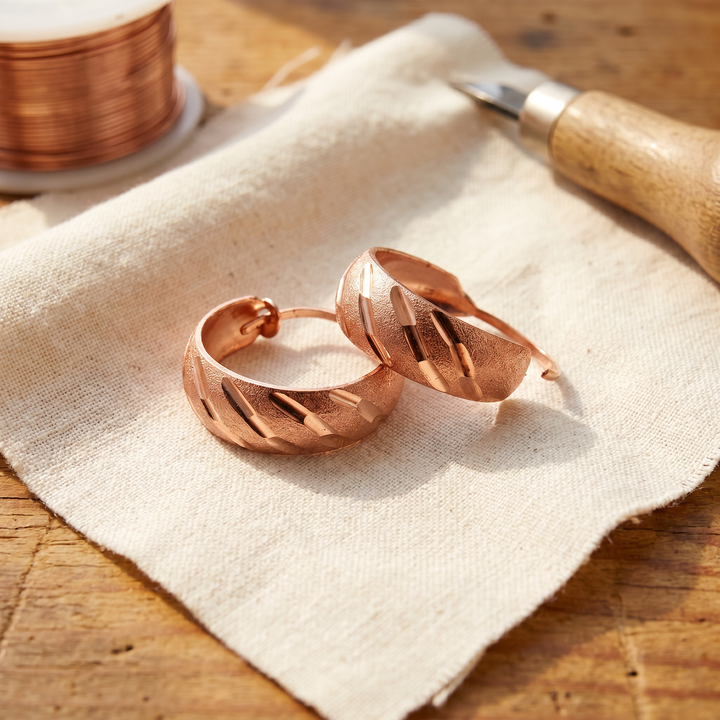 Amelia's Vale Copper Earrings