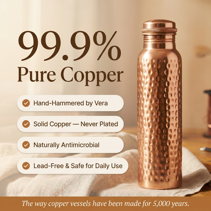 Amelia's Pure Copper Water Bottle