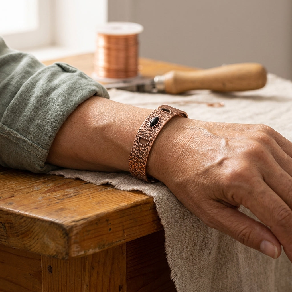 Amelia's Brume Copper Bracelet