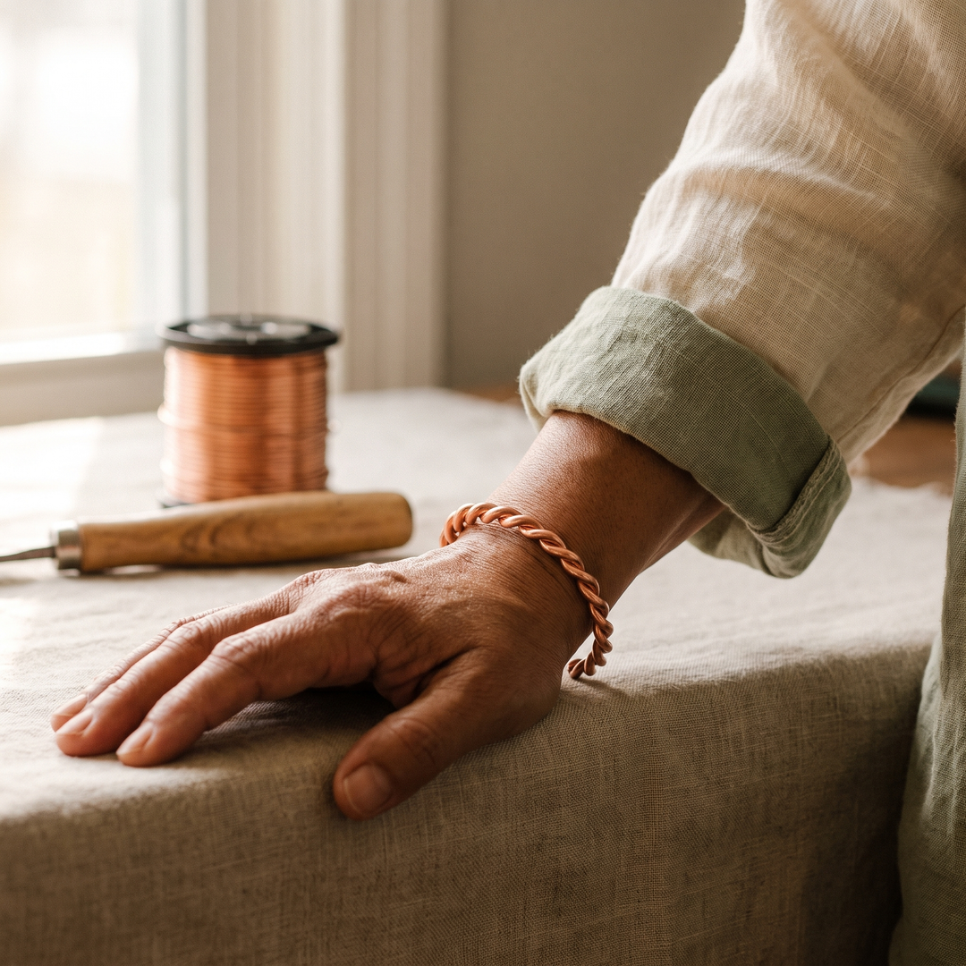 Amelia's Tensor Copper Bracelet