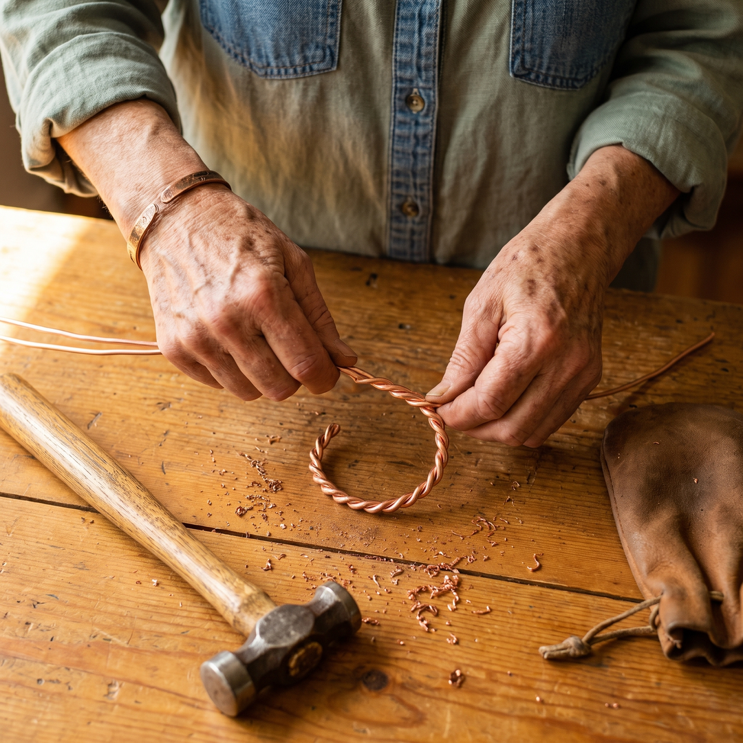 Amelia's Tensor Copper Bracelet