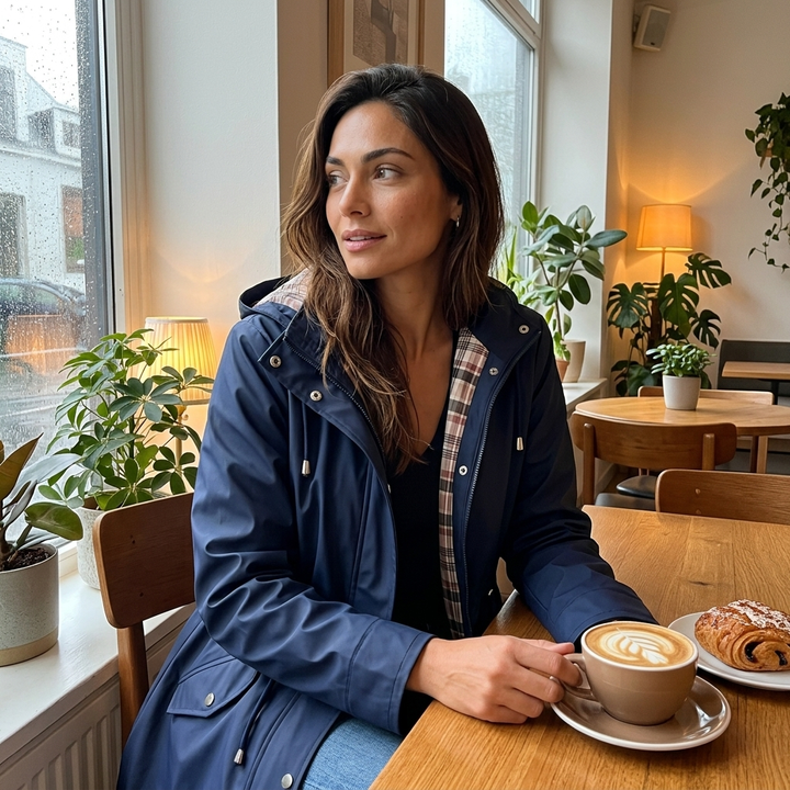 Carlotta 3-in-1 Raincoat – Waterproof with Detachable Hood