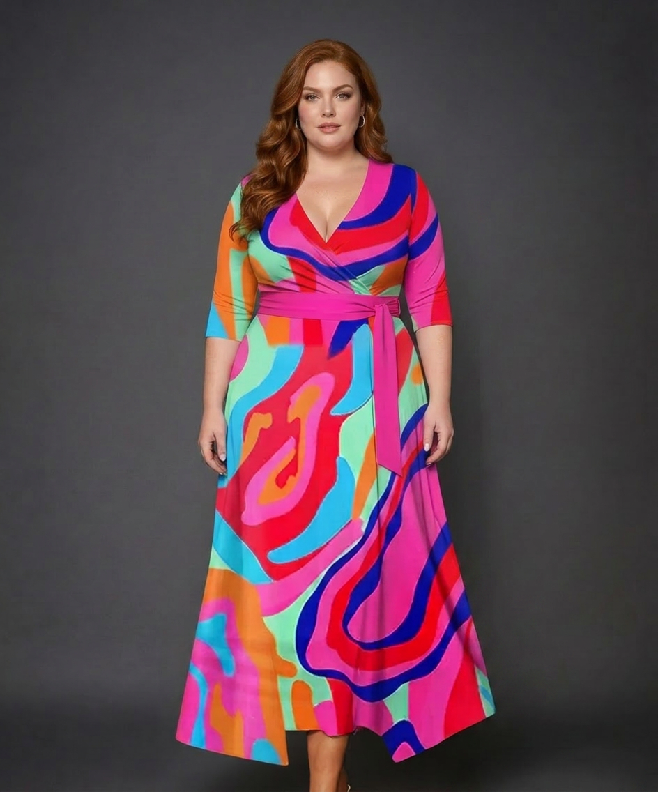 Ysa | Chic Dress with Floral Print