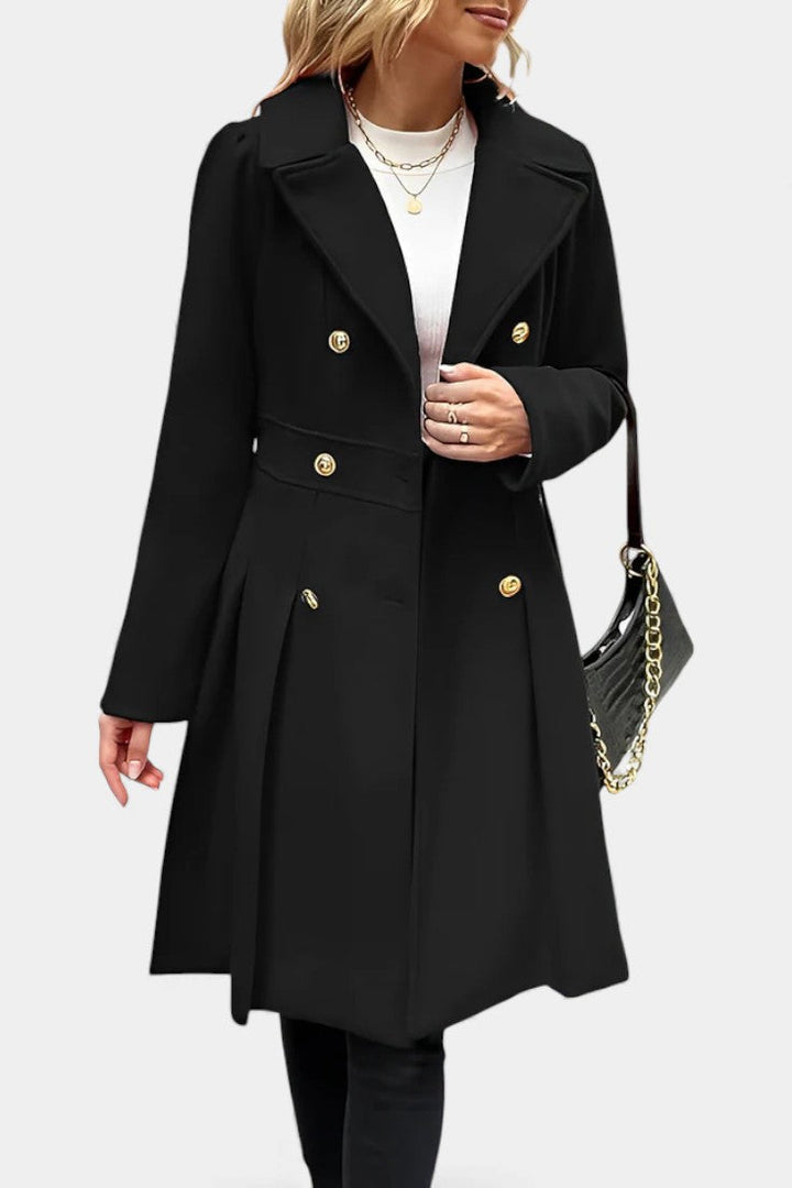 Ottilie | Double-Breasted A-Line Coat