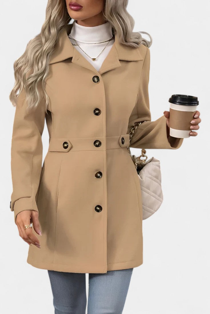 Renata | Tailored Belted Coat