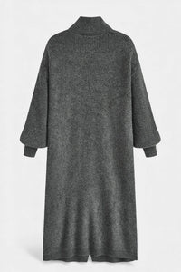Amelie | Longline Roll Neck Coat