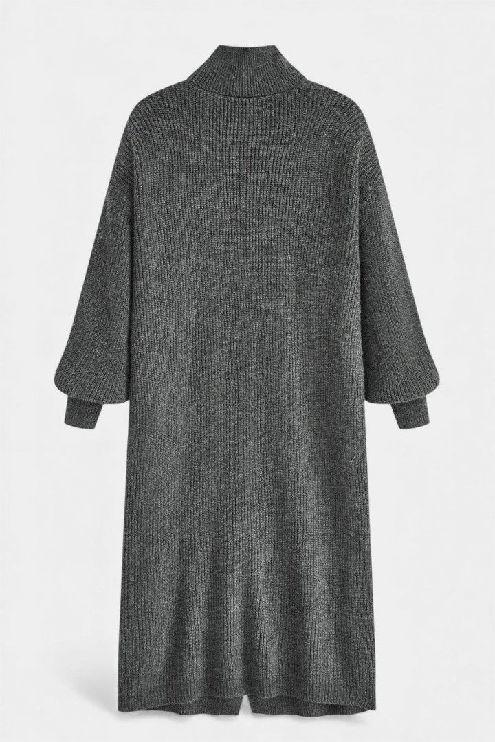 Amelie | Longline Roll Neck Coat