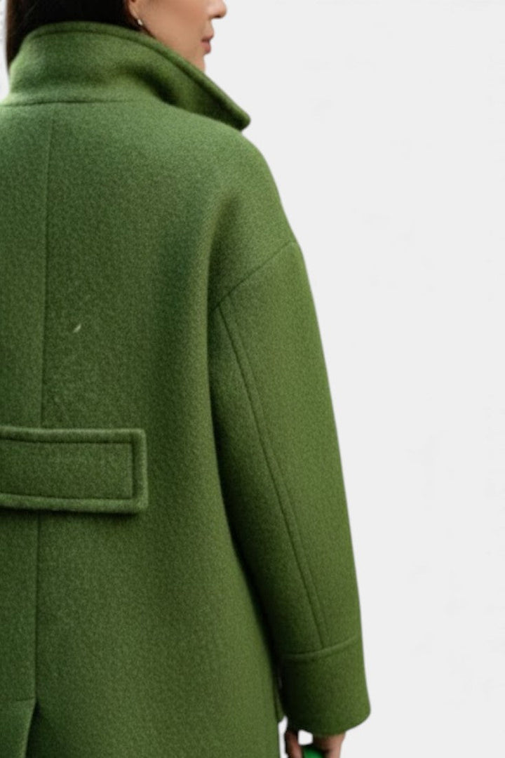 Cornelia | Oversized Double-Breasted Long Coat