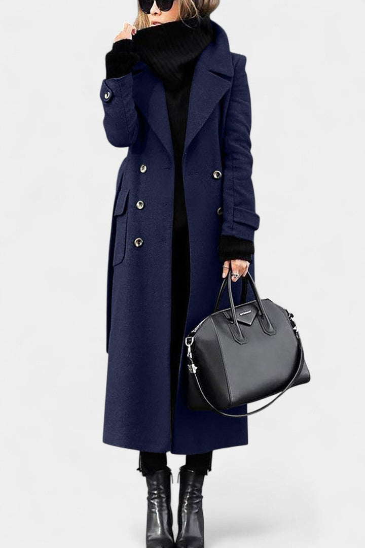 Rosabel | Tailored Double-Breasted Long Coat
