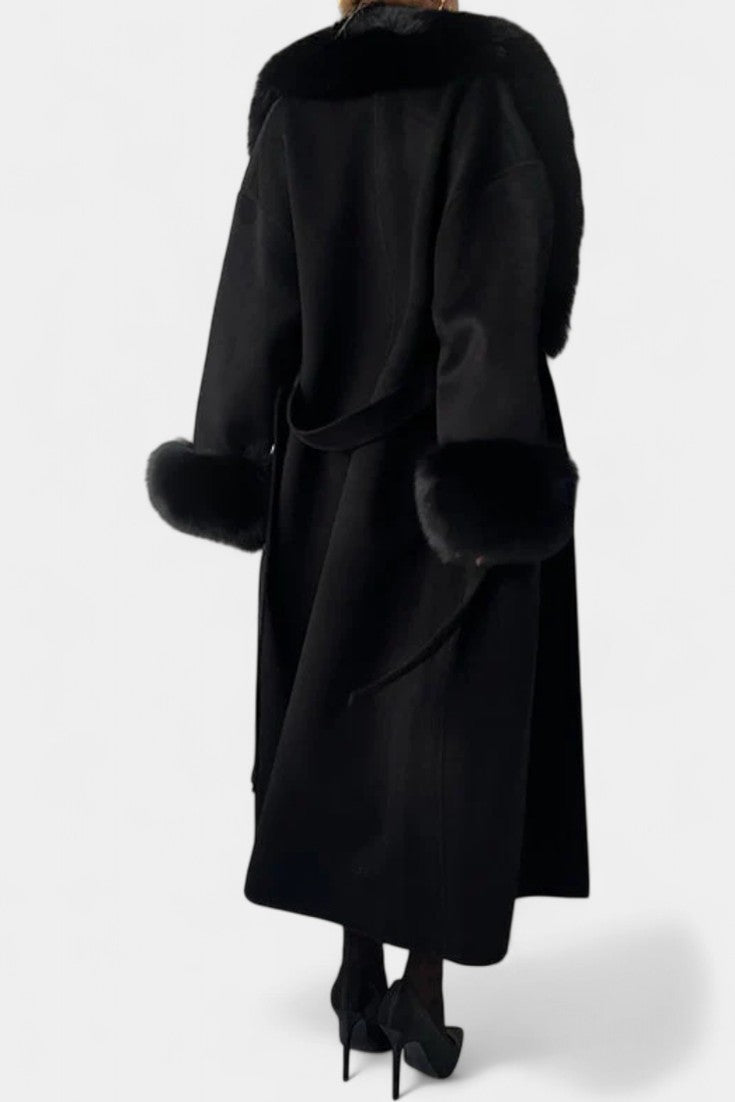 Genevieve | Belted Longline Coat