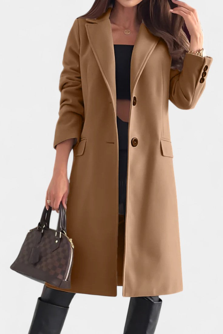 Vivienne | Tailored Mid-Length Coat