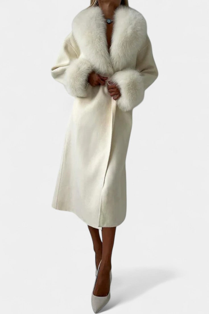 Genevieve | Belted Longline Coat