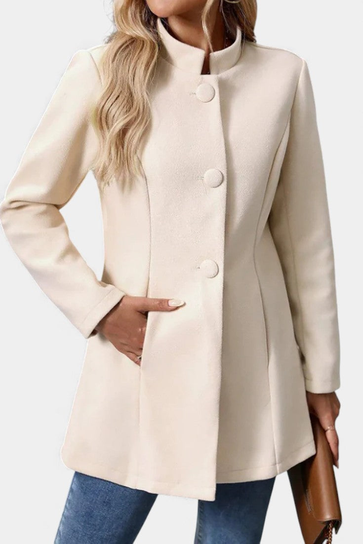 Petra | Tailored High-Collar Coat
