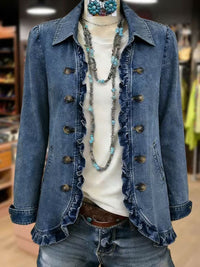Rosario | Frill-Trimmed Jacket