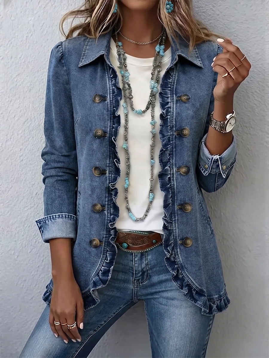 Rosario | Frill-Trimmed Jacket