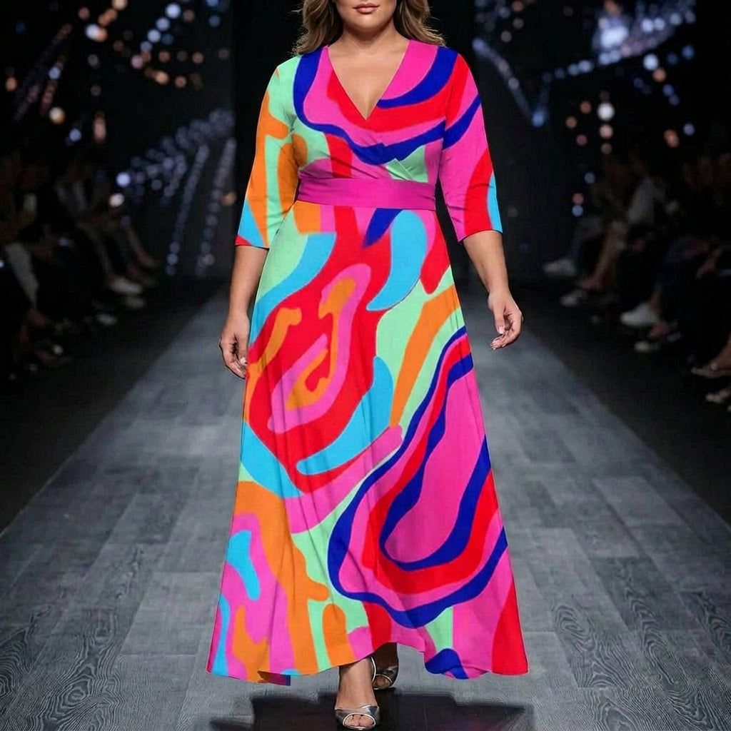 Ysa | Chic Dress with Floral Print